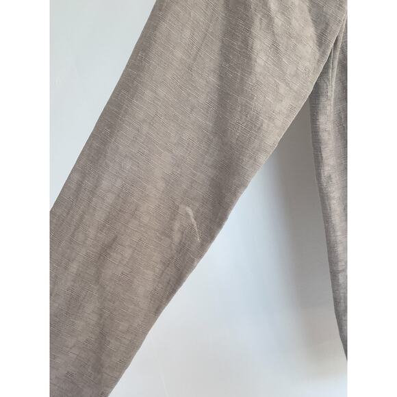 EILEEN FISHER Taupe Silk Linen Open Jacket Sz PP Minimal Luxe - Picture 11 of 15